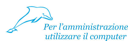 Per l’amministrazione utilizzare il computer